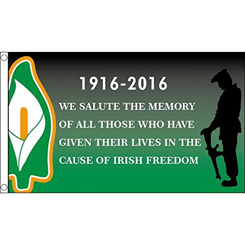 Irish Freedom Easter Rising Flag - Large 5 x 3' (150cm x 90cm) - Irish Republican 1916