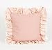 Glenna Jean Emma Pillow - Microcheck with Ruffle