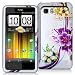 Electromaster(TM) Brand - Purple Flower Chain Design Crystal Hard Skin Case Cover New for HTC Raider 4G / Vivid / Holiday Electromaster(TM) Brand - Purple Flower Chain Design Crystal Hard Skin Case Cover New for HTC Raider 4G / Vivid / Holiday