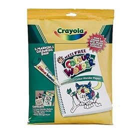 Crayola Colour Wonder Colouring Book & Markers