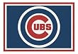 MLB Spirit Chicago Cubs Baseball Rug Size: 5' 4"x7' 8"