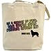 Canvas Tote Bag Beige  As A Matter Of Fact, The World Does Revolve Around My Border Collie  Dog