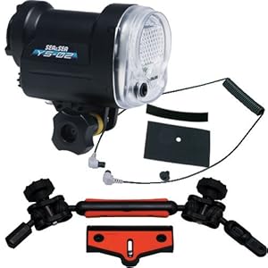 Sea & Sea Underwater YS-02 LIGHTING PACKAGE W/SEA ARM VII COMPACT