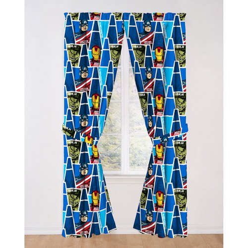 The Avengers Window Panels, Drapes