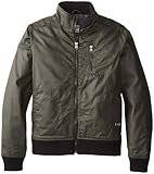 Micros Big Boys' Boy's Bunker Twill Jacket, Olive, Large (14/16)