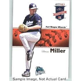 2008 TRISTAR PROjections #346 Drew Miller - San Diego Padres - Fort Wayne Wizards (Rookie Prospect)(Baseball Cards)