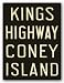 Kings Highway/Coney Island by Winter Works 12"x9" Art Print Poster