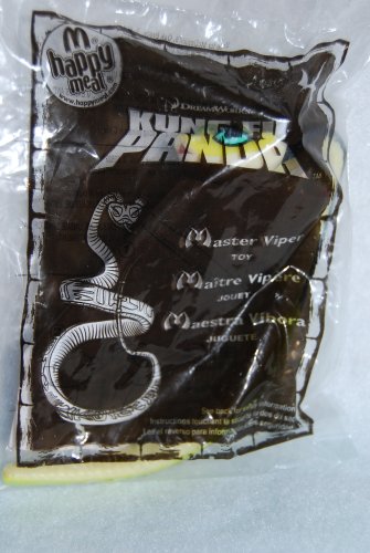 McDonalds Happy Meal 2008 Kung Fu Panda Master Viper Toy #4
