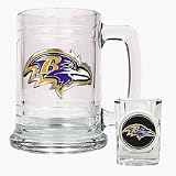 Review Great American Products  / Baltimore Ravens Boilermaker Set (15 oz. Mug and 2 oz. Shot Glass)