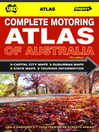Complete Motoring Atlas of Australia 7th - spiral bound