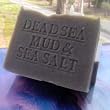 Dead Sea Mud Soap with Dead Sea Salt (Exfoliate) Handmade All Natural (Unscented)