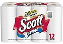 Scott Paper Towels, White Regular Rolls, 12 50-Sheet Rolls (Case of 2)