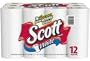 Scott Paper Towels, White Regular Rolls, 12 50-Sheet Rolls (Case of 2)