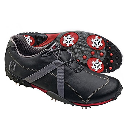 FootJoy Mens M Project Spiked Golf Shoe 10 1 2 US Medium Black Charcoal Maureen M. Magnusongez