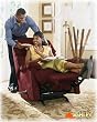 Drifter Burgundy Rocker Recliner By Ashley Furniture