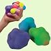 Multi-colored soft spheres inside a colored skin. Every squeeze results in the silkiest feeling and quick color change that gets attention. Aids in improving eye hand co-ordination, tactile and visual stimulation and gross motor skill.