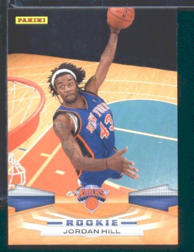 2009 /10 Panini NBA Basketball Card # 308 Jordan Hill New York Knicks Mint Condition - Shipped In A Protective Screwdown Display Case!