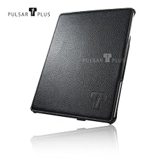 PULSARplus CEO Tasche aus echtem Leder f�r iPad 2 mit Standfunktion H�lle Case Ledertasche in schwarz