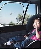 Mama's and Papa's : Folding Rear Sunshade Black