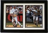 Alex Rodriguez New York Yankees Deluxe Framed Two 8 x 10 Photographs