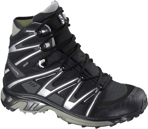 SALOMON Wings Sky GTX 2 Chaussures de Randonnée pour Homme, Noir/Argent, 43 1/3