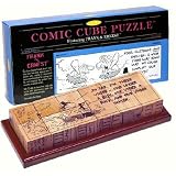 3-D Comic Cube Puzzle Featuring Frank and Ernest Comic Strip