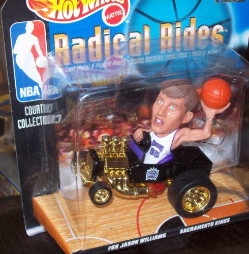 Hot Wheels " Radical Rides" Court Collection #55 Jason Williams Sacramento Kings