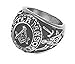 College Style (Silver Color) Stainless Steel Freemason Ring / Masonic Rings - Freemason's Jewelry for Free Masonry Member. Free Masons Masonary Ring with Masonic symbol (10)