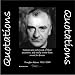 Clear Acrylic Coasters Set of 4-Quotations Douglas Adams
