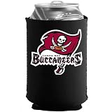 Tampa Bay Buccaneers Black Collapsible Can Coolie by Football Fanatics