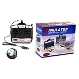 New RC Tech 6 CH Flight Simulator Remote Control w/ Software for Helicopters/ Airplanes