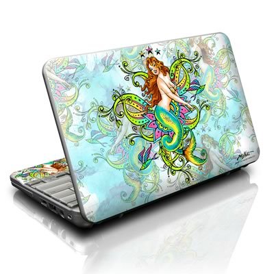 Mystic Mermaid Design Decorative Skin Decal Sticker for HP 2133 Mini-Note PC Netbook Laptop Computer