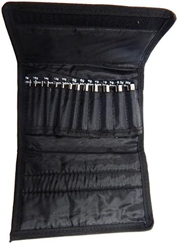 bOdfx Professional Concave Tapers Ear stretching kit. Includes 18g 16g and 1g