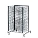 School Specialty Mobile Steel Drying Rack - 26 1/2 x 27 x 43 inches
