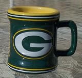 Green Bay Packers Mini-Mug 2oz Shot Glass NFL Boelter