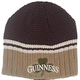 Guinness Beer Shamrock Tri Color Knit Hat Beer Winter Hat