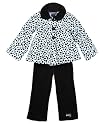 Guess Polka Dot Jacket / Long-sleeved T-Shirt / Velour Pants 3-Piece Outfit (Sizes 12M  24M)