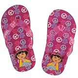 Dora the Explorer Toddler Girls Flip Flops / Thongs Sandals Fuschia 