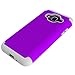OEAGO Samsung Galaxy J3 6 (2016) Case, Galaxy J3 V J3V Case, Galaxy Sky Case, Galaxy Amp Prime Case, Galaxy Express Prime Case, Galaxy Sol Case, Shock-Absorption Dual Layer Protective Cover - Violet