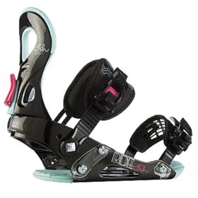 Ride LXH Women's Snowboard Bindings Black Medium