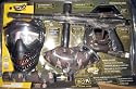 New JT TAC 5 Camo Paintball Players Kit - B Mask + Tank
