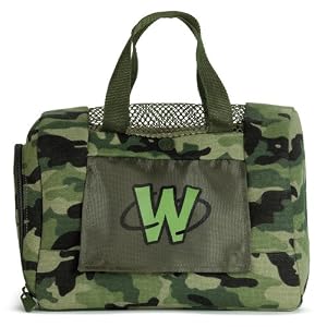 Webkinz Plush Pet Carrier Green Camo