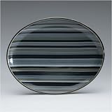 Denby Jet Stripes Oval Platter
