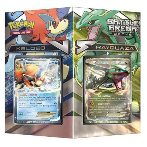 POKEMON TCG-RAYQUAZA VS KELDEO BATTLE ARENA DECK