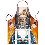 Produkt-Bild: Sch&uuml;rze Free Biker Rocker Tattoo Leder Partysch&uuml;rze NEU Grillsch&uuml;rze