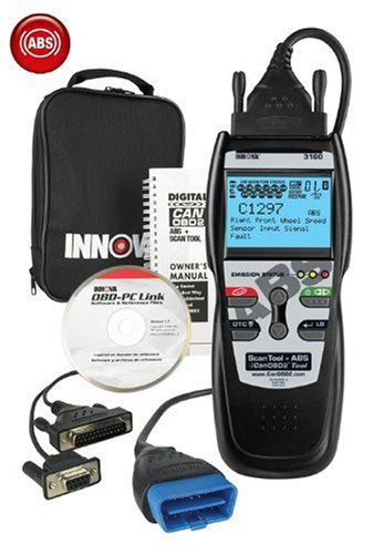 Equus 3160 Innova  ABS + Professional CanOBD2 Diagnostic Code Scanner for OBDII Vehicles with Back-lit Screen and Enhanced Live Data