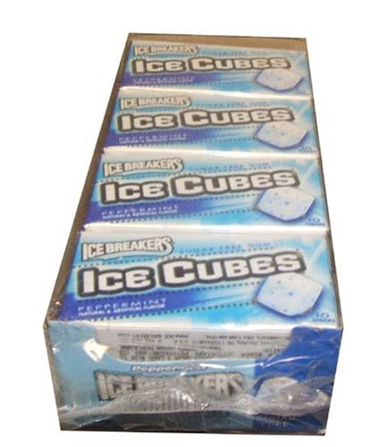 Ice Breakers Sugarless Ice Cubes Peppermint Flavor Gum by Buy Candy Wholesale