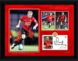 Paul Scholes 16x12'' Framed Player Profile, Manchester United.