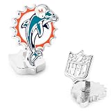 NFL Palladium Miami Dolphins Cufflinks