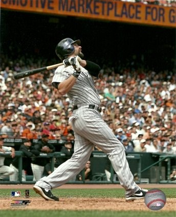 Todd Helton Colorado Rockies Batting 8x10 Color Photo